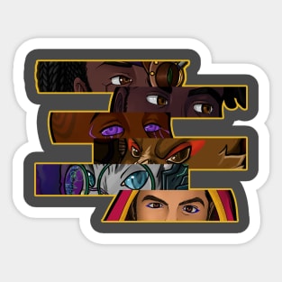 We've got our eyes on you for Season 2 Sticker